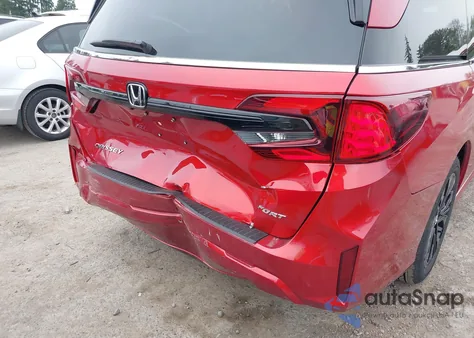 2025 Honda Odyssey Sport-L из США, поврежденный, VIN 5FNRL6H79SB058034